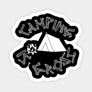 Camping Is Gross Sticker